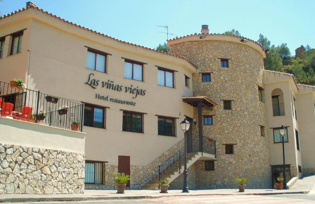 Hotel Restaurante Vinas Viejas Fuentes de Ayodar Luaran gambar
