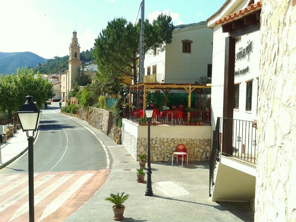 Hotel Restaurante Vinas Viejas Fuentes de Ayodar Luaran gambar